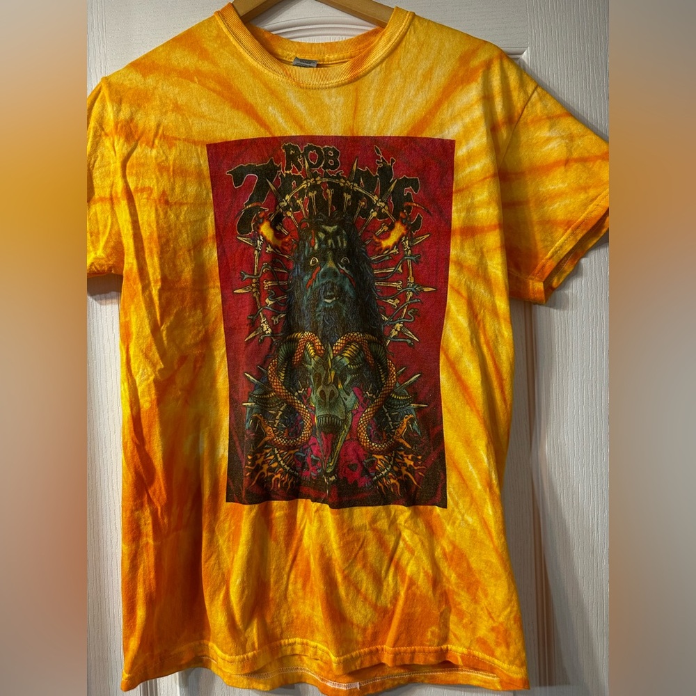 NWOT Rob Zombie Graphic Tie-Dye